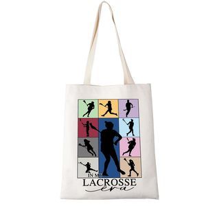 Lacrosse Tote Bag Lacrosse Lover Gift Lacrosse Mom Gift Lacrosse Training :^)